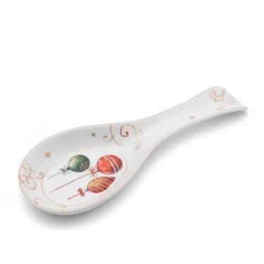 Imagem de Descanso Apoio Talheres Decorativo Suporte Colher Mesa Posta Natal 25c