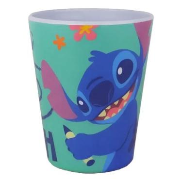 Imagem de Copo Infantil Stitch Em Melamina 300ml Lembrança Festa Criança - Tuut