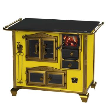 Imagem de Fogao a Lenha Venax n 2 Imperador Vitreo Amarelo SE