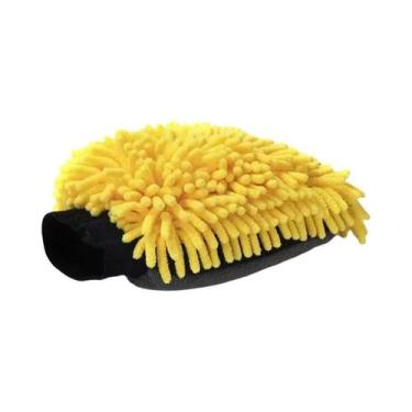 Imagem de Luvas De Lavagem De Carro Em Microfibra Impermeáveis, Luvas De Limpeza