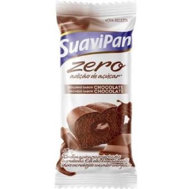 Imagem de Bolinho chocolate c/ chocolate zero açúcar 40g - suavipan