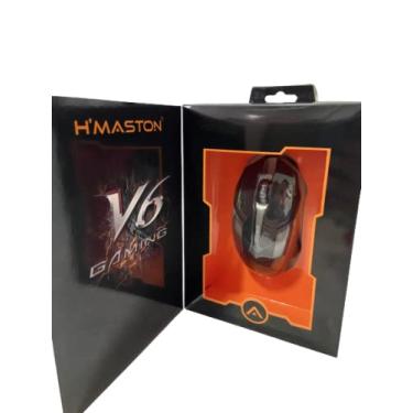 Imagem de Mouse Gamer H'Maston V6 Gaming 2400DPI