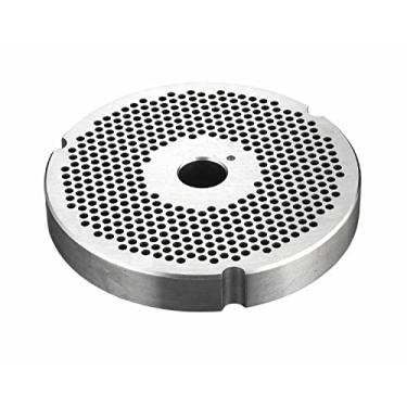 Imagem de #52 Placas de moedor de carne reversíveis – Cozzini Cutlery importadas – Escolha o seu tamanho (9/64" - 3,5 mm – Moagem de hambúrguer fino/médio)