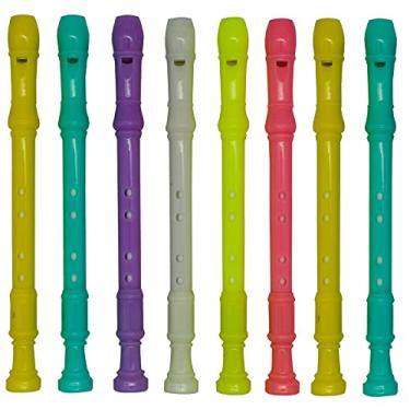 Imagem de Maydahui 30 canetas esferográficas em formato de flauta fofas Kawaii, tinta gel preta para escola, escritório, festa de aniversário