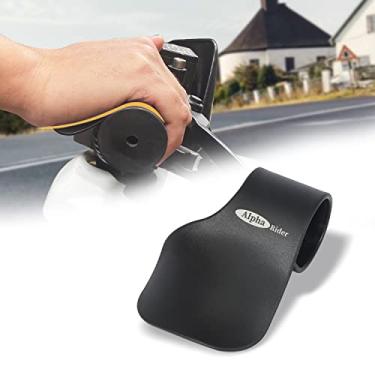 Imagem de Motocicleta eletrônica acelerador auxilia no controle de cruzeiro para Triumph Yamaha Street Bike Sport Off road Scooter Naked ATV guidão Rocker Rest Accelerator Assistant Electrombile ThrottleAlpha Rider 1PC LY001-001-LG