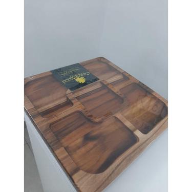 Imagem de Petisqueira Madeira Teca 35 x 35 cm