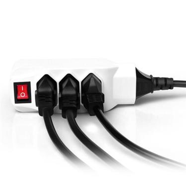 Imagem de Adaptador De Energia Novo Padrão 4 Tomadas Wi246 Multilaser