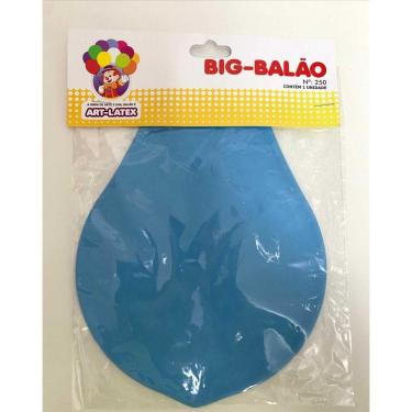 Imagem de BIG BALAO  (FAT BALL) - AZUL CLARO - ART-LATEX  Nº 250 - 1 unidade