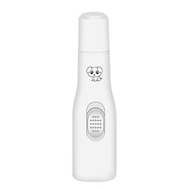 Imagem de Cortador de unhas para cães Moedor elétrico para animais de estimação Moedor de unhas silencioso baixo ruído para animais de estimação Paws Grooming Smoothing Dog Nail Grinder e Clipper Led Light Pet Nail Clipper Não