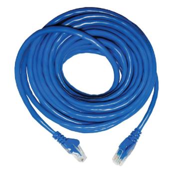 Imagem de Cabo de Rede Patch Cord UTP CAT5E 26AWG 10m Azul – Seccon