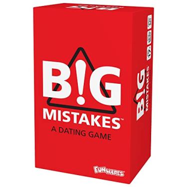 Imagem de Big Mistakes, a Game of Awful Qualities in a Date, Funny Card Game, Party Game for Adults, 4-20 Players