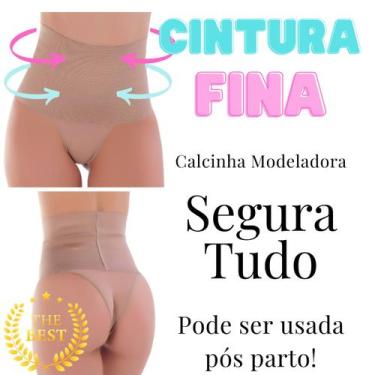 Imagem de Calcinha Cintura Fina Cinta Modeladora Compressão  Mirna - Silvest Lin