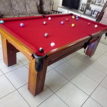 Mesa De Sinuca Infantil Bilhar Snooker De Luxo Braskit em Promoção na  Americanas