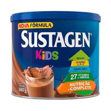 Imagem de Complemento Alimentar Sustagen Kids Chocolate 380G