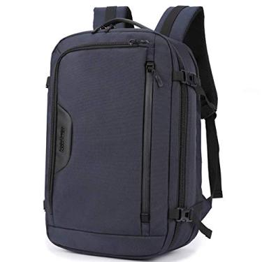 Imagem de Mochila de ombro de pano oxford mochila masculina impermeável e resistente ao desgaste para exterior, com tecido respirável, mais uso design em forma de S para se ajustar ao ombro