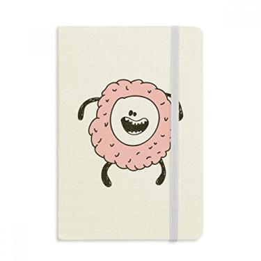 Imagem de Caderno com estampa de alienígena rosa Cyclops oficial de tecido rígido diário clássico