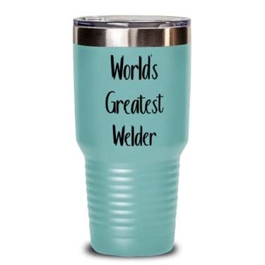 Imagem de Presentes perfeitos para soldador, o maior soldador do mundo, copo de 850 g para soldador