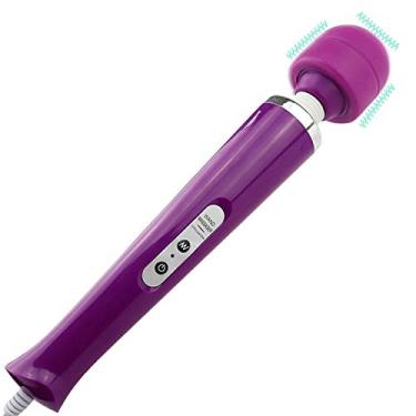 Imagem de Vibrador Massageador Varinha Mágica Magic Wand Estimulador de Clitoris Cabo Elétrico Corporal Vibratório Sex Shop Erótico 10 Vibrações Luxo Citoriano Orgasmo (Roxo)