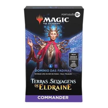 Imagem de Magic: The Gathering — Deck de Commander de Terras Ermas de Eldraine — Domínio Fadina - Português