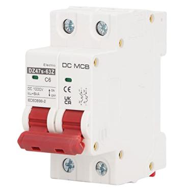 Imagem de Disjuntor Miniatura 6A parade Energia CC, Energia Solar Fotovoltaica, Energia de Navio - Desacoplamento Rápido, Extinção de, Fácil Instalação Com Capacidade de Interrupção