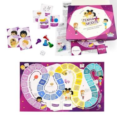 Imagem de Terapia Criativa - Jogo Terapêutico Psicoeducação Infantil Habilidades Sociais - Tabuleiro - 2 a 4 Jogadores - 60 Meses a 12 Anos