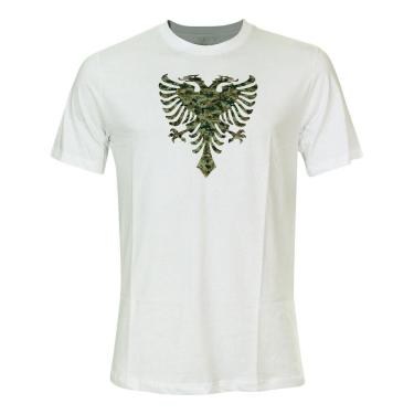 Imagem de Camiseta Cavalera Indie Águia Camo Branca Masculina-Masculino