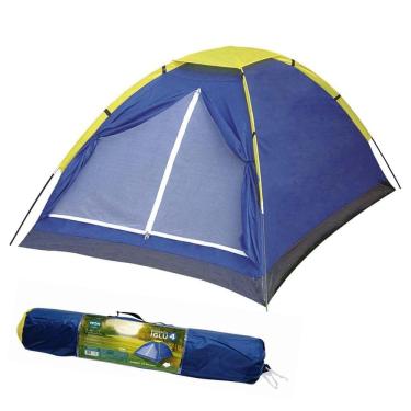 Imagem de Barraca P/ 4 Pessoas Acampamento Camping Fácil de Montar MOR