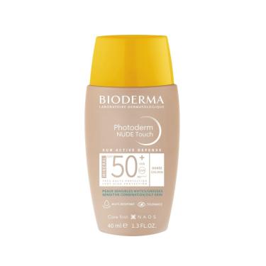 Imagem de Protetor Solar Facial Bioderma Photoderm Nude Touch Dourado FPS50+ com 40ml 40ml