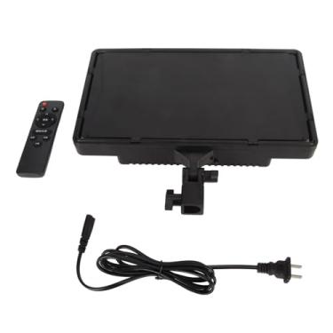 Imagem de Lâmpada de estúdio fotográfico, luz de vídeo para fotografia, luz diurna, luz de vídeo LED 40W, liga de alumínio, 00 a 6500K, escurecimento contínuo, plugue de luz fotográfica 100-240V