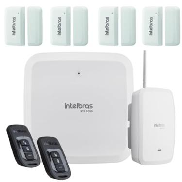 Imagem de KIT CENTRAL DE ALARME S/FIO AMT 8000 + 2 CONTROLE XAC 8000 + 1 SIRENE XSS 8000 + 4 SENSOR XAS 8000