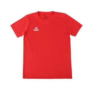 Imagem de Camiseta Juvenil Topper Classic Vermelho-Unissex