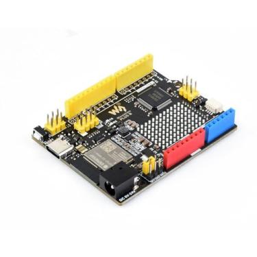 Imagem de R7FA4 PLUS B Development Board, Based On R7FA4M1AB3CFM, Equipped With ESP32-S3FN8, Compatible With Arduino UNO R4 WiFi, Onboard 12×8 LED Matrix (R7FA4 PLUS B)