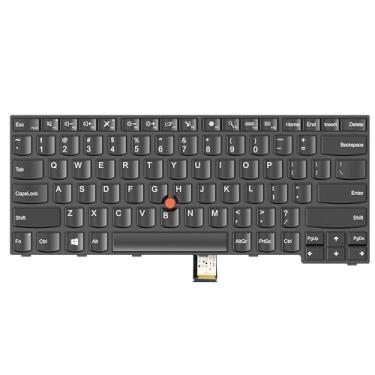 Imagem de Teclado de substituição para Thinkpad T440 T440E T440P T440S T450 T450S T460 T431S L440 L450 L460, teclado de laptop layout dos EUA sem retroiluminação