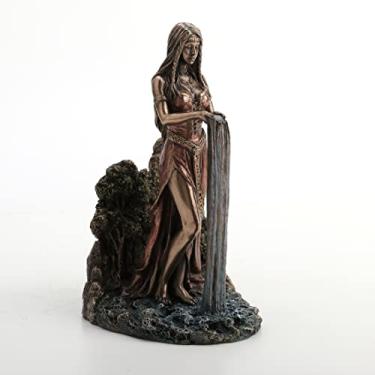 Imagem de Veronese Design Escultura de resina Danu da matriarca celta de 22 cm com acabamento em bronze