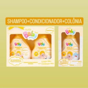 Imagem de Kit Muriel Baby Camomila + Shampoo + Condicionador + Colonia 100 Ml -
