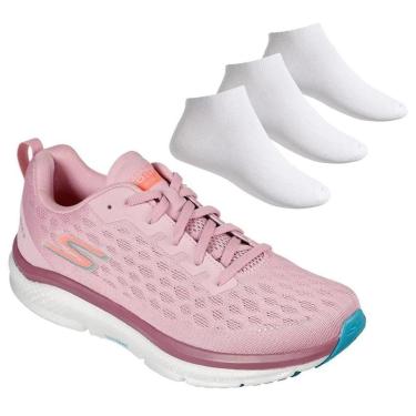 Imagem de Tênis Skechers Go Run Ride 9 Feminino + 3 Pares d-Feminino