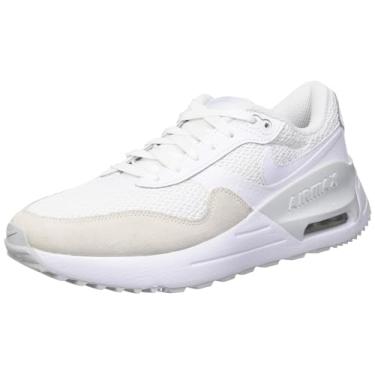 Imagem de Nike Tênis masculino Air Max Systm branco/branco-platina pura (DM9537 101), Branco/Branco-Platina pura, 9.5