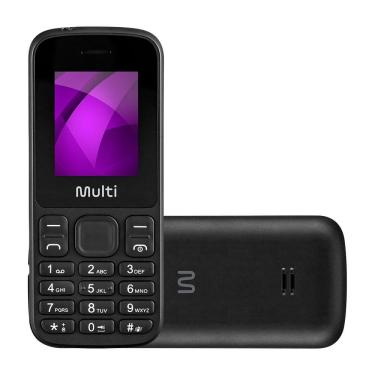 Imagem de Celular UP 4G Dual Chip Mp3 Preto Multi - P9139