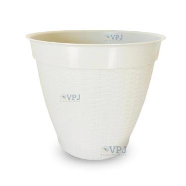 Imagem de Vaso rattan redondo grande casa jardim plantas flores 30l