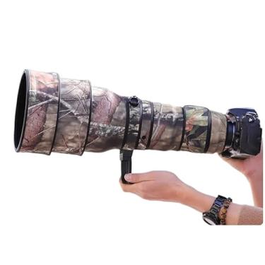 Imagem de CHASING BIRDS Capa protetora de lente impermeável camuflada para Nikon AF-S 400 mm F2.8 G ED VR capa protetora de lente à prova de chuva (camuflagem de pinheiro, com TC de 1,4 X (TC-14E III))