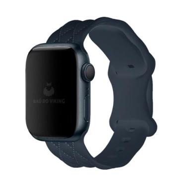 Imagem de Pulseira Silicone Fluffy Compatível com Apple Watch - Baú do Viking, M