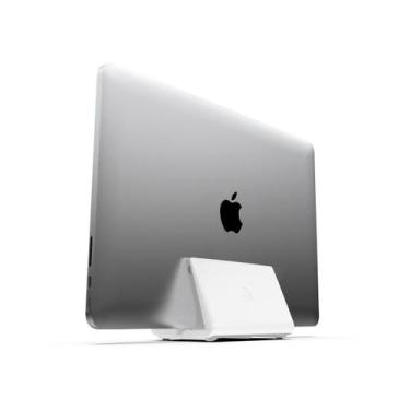 Imagem de Suporte Notebook Laptop Fechado Vertical De Mesa Fino S16x - Sculpy Pr