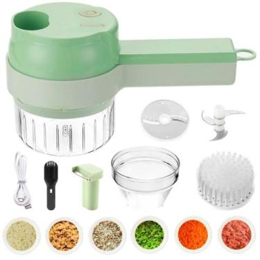 Imagem de Processador De Alimentos Elétrico 4 Em 1 Leve E Potente - Guiro