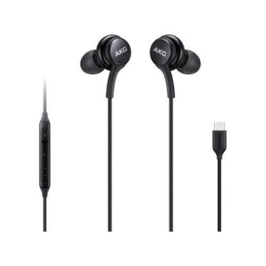 Imagem de Fone AKG Tipo C Compatível Galaxy S23 Ultra - Samsung, Preto