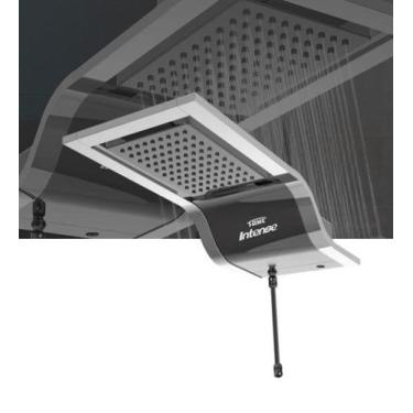 Imagem de Chuveiro Ducha Intense Khrome Eletrônica Fame Super Potente, Preto, Cr