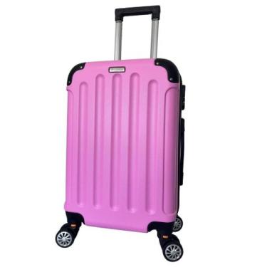 Imagem de Mala De Viagem De Bordo 360º Pequena De Mão 10kg Em Cor Rosa - bezzer