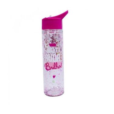 Imagem de Garrafa Pink Glíter Brilho - Projeto Kiwi