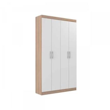 Imagem de Armário Multiuso Milão 4 Portas e 8 Prateleiras - Evidencia Moveis, De