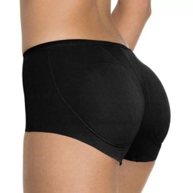 Imagem de Calcinha Enchimento Bumbum Empina E Aumenta Bumbum Zee Rucci, Preto, P