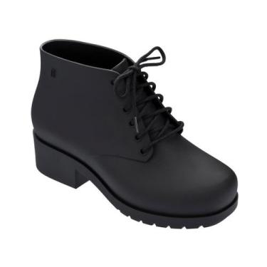 Imagem de Bota Infantil Mini Melissa Stellar Feminino REF31915, Preto, 26/27